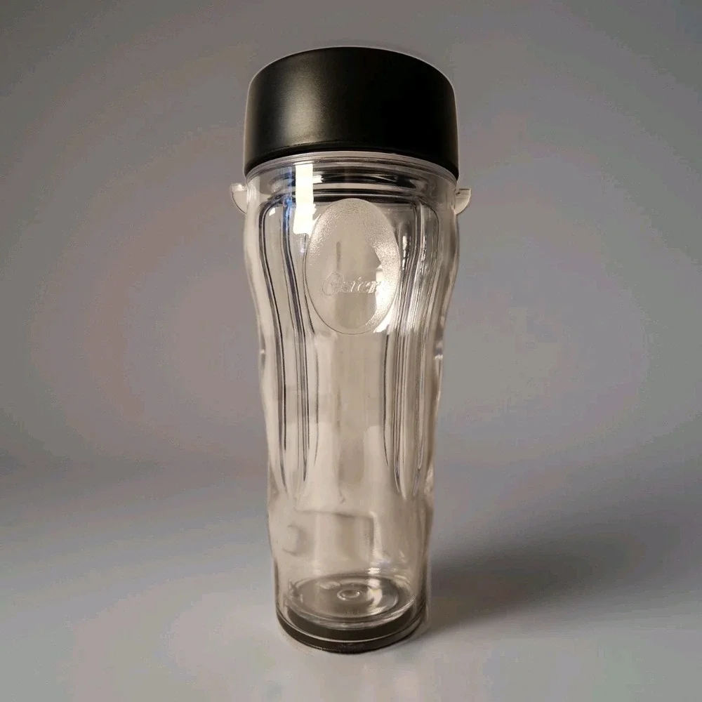 Oster 16oz Travel Mug! Perfect For Smoothies On The Go! Dishwasher Safe EUC